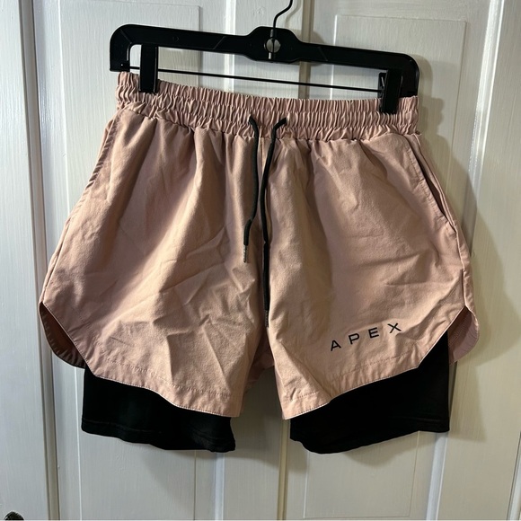 APEX ApexLite 3.0 Training Shorts Pink Blush Size XL NWOT. - Picture 1 of 6